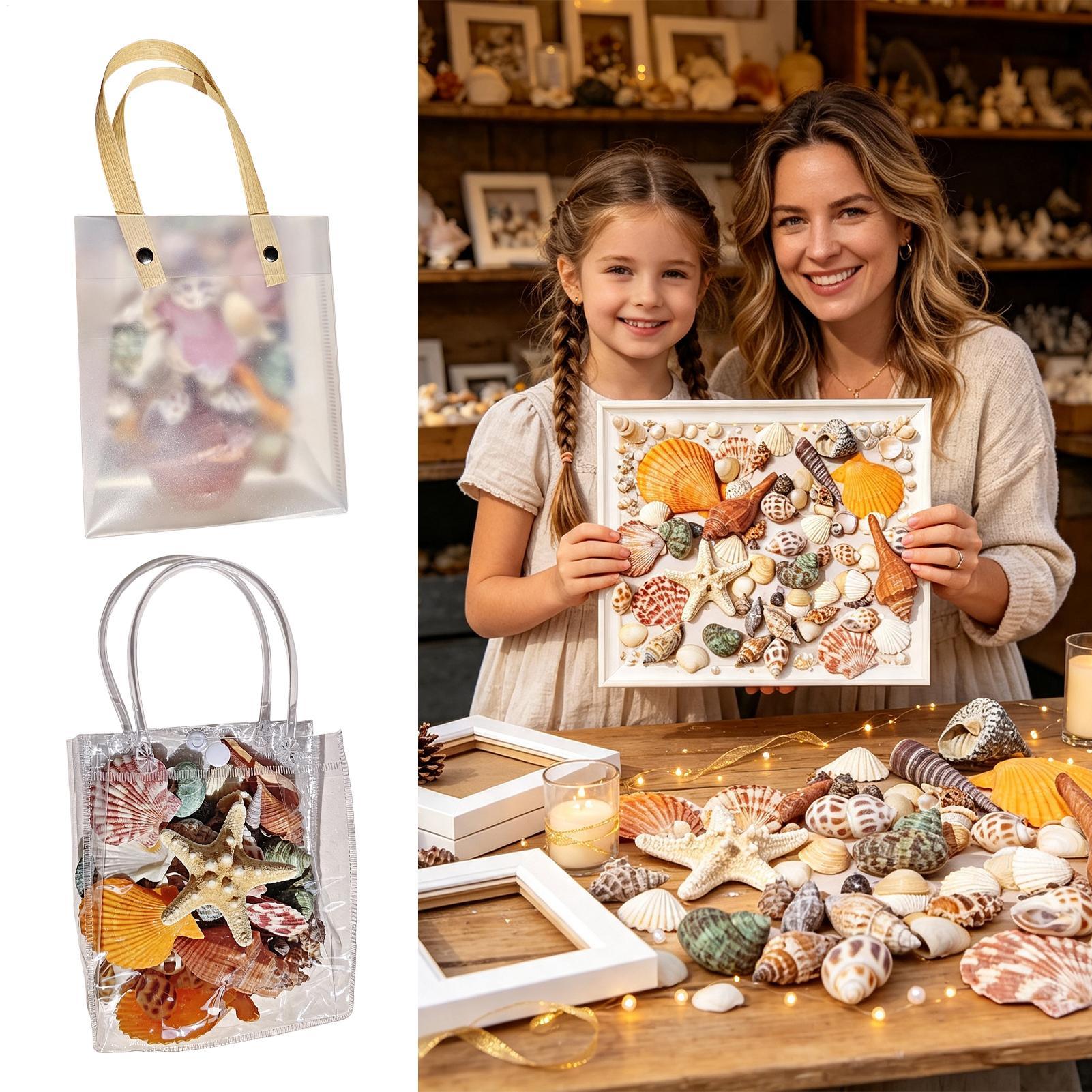 Candle Making For Kids - Małe muszliki do rękodzieła, naturalny motyw