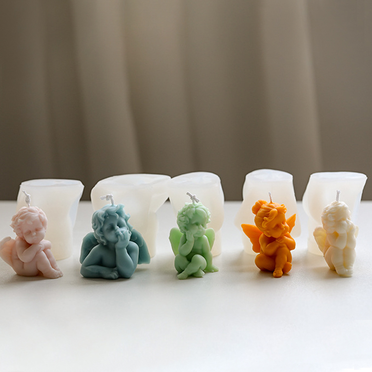3D Lovely Angel Kids Candle Si – Candle Making For Kids recenzja i cena
