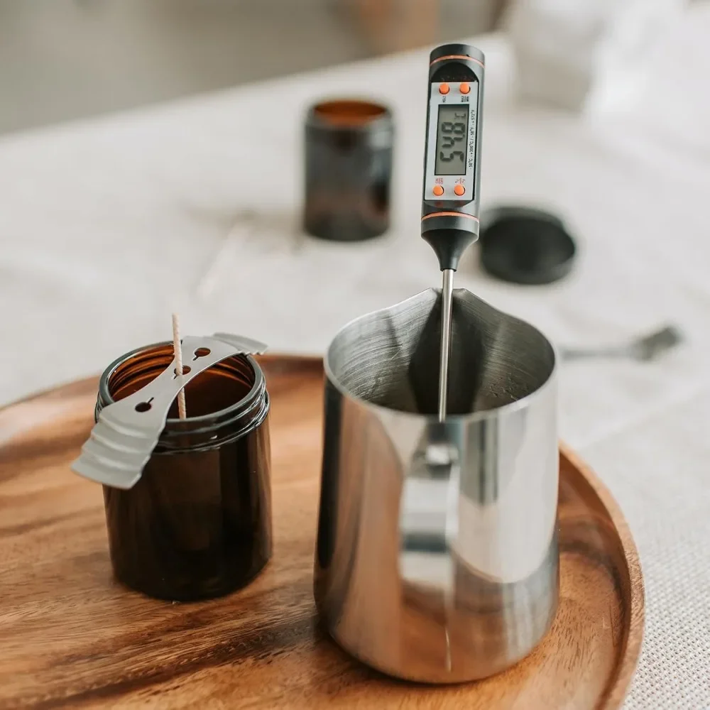 5 sztuk 400ml/800ml tygiel do  – Candle Making Thermometer recenzja i cena