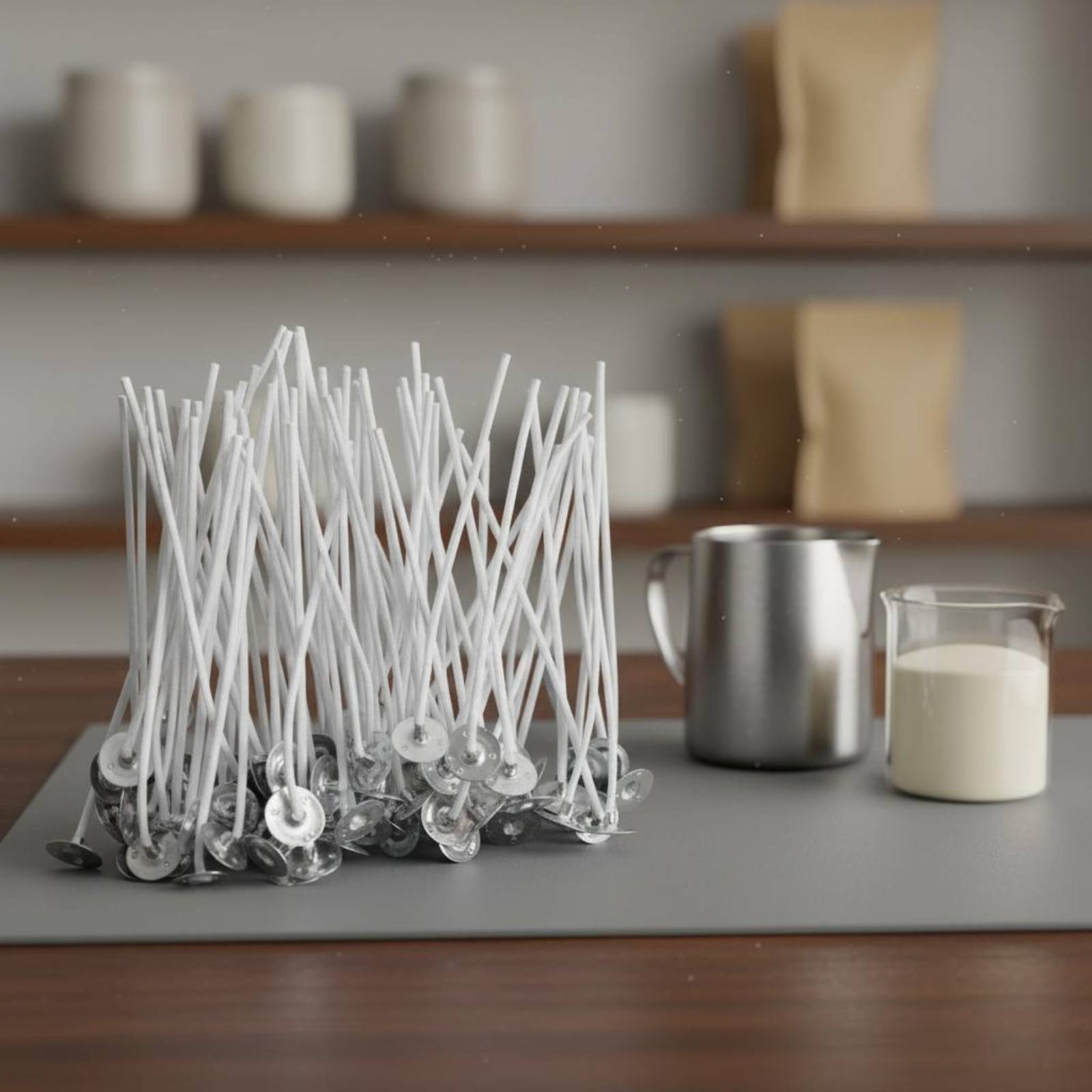 50 sztuk bawełnianych knotów d – Cotton Wick Pre Tabbed recenzja i cena