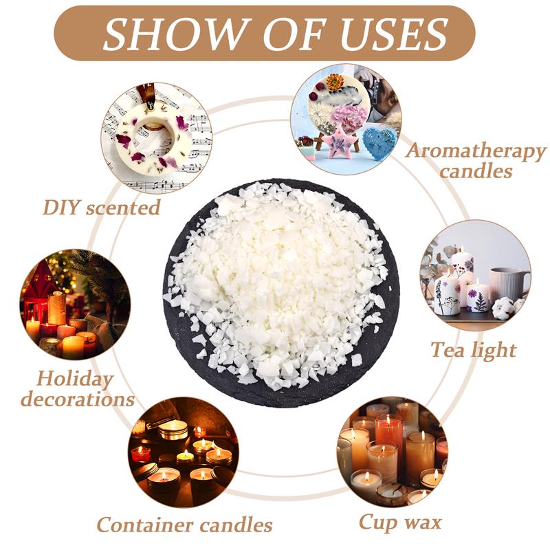 50-1000g naturalny czysty wosk – Candle Making Material recenzja i cena