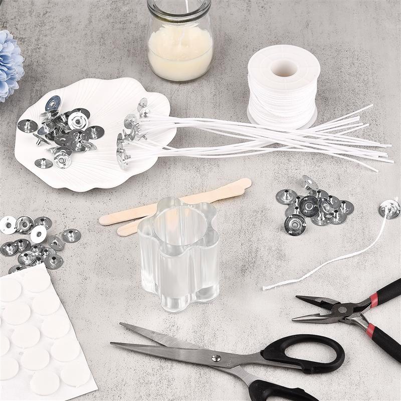 50/100 szt. Knoty bezdymna świ – Cotton Wick Pre Tabbed recenzja i cena