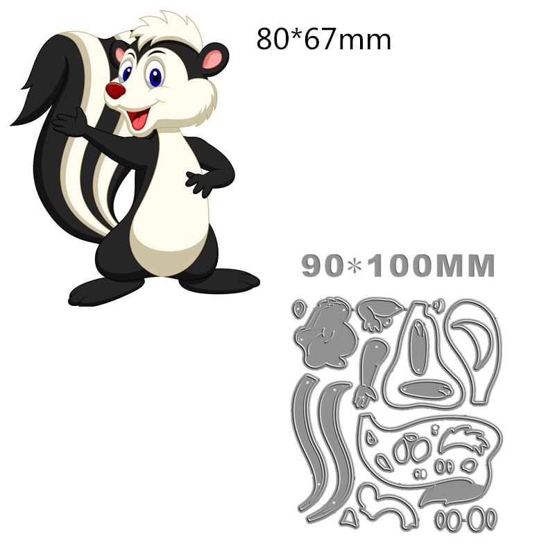 New Cartoon Skunk Boys Metal C – Candle Making For Kids recenzja i cena