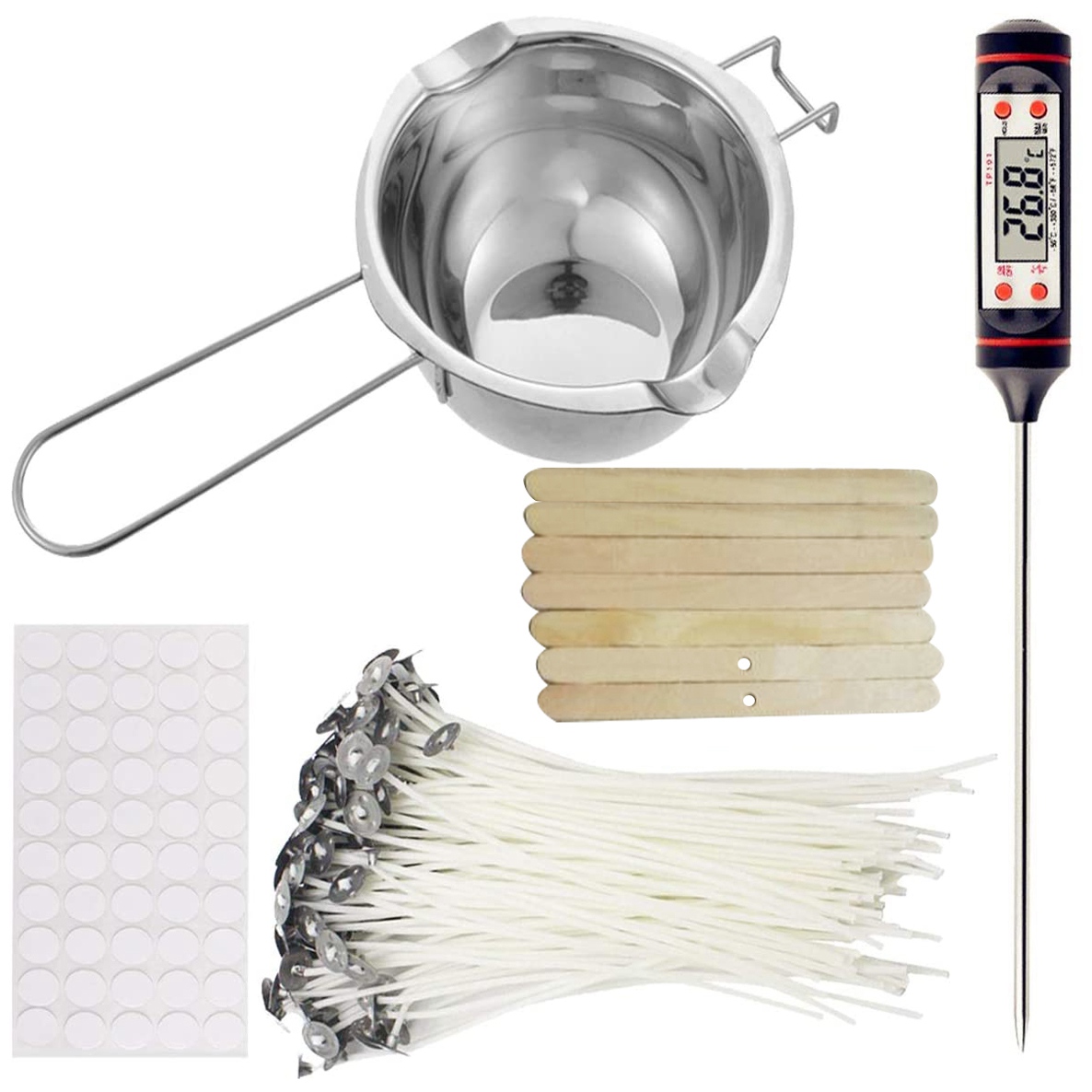 Zestaw do robienia świec SYW,  – Candle Making Thermometer recenzja i cena